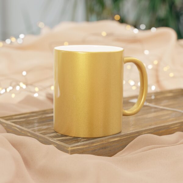 OG Logo Metallic Mug (SilverGold) - Image 4